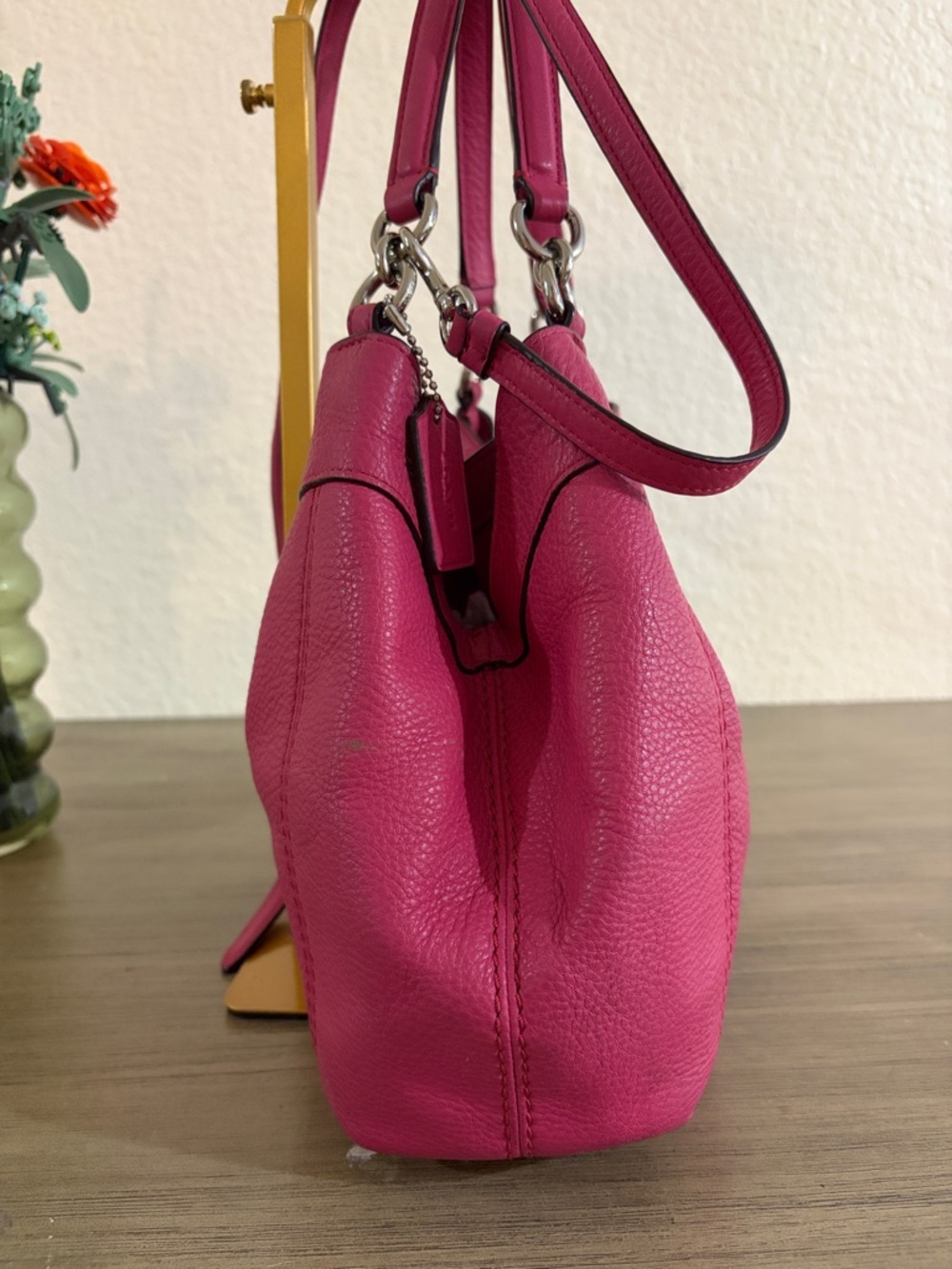 Coach F23537 Pebble Leather Small Lexy Shoulder Bag - Picture 4 of 12